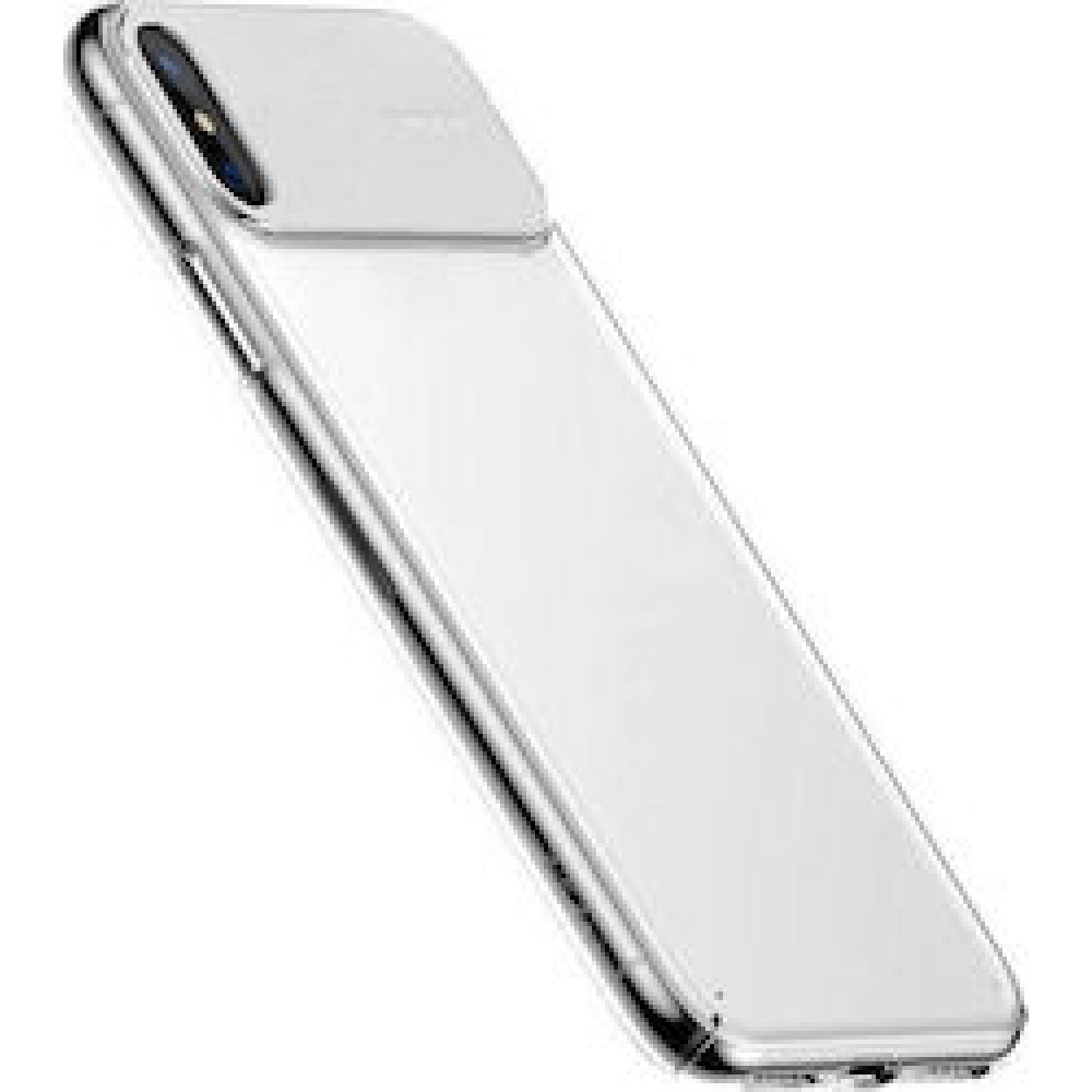 Baseus Comfortable Back Cover Πλαστικό Λευκό (iPhone XS Max)