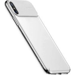 Baseus Comfortable Back Cover Πλαστικό Λευκό (iPhone XS Max)
