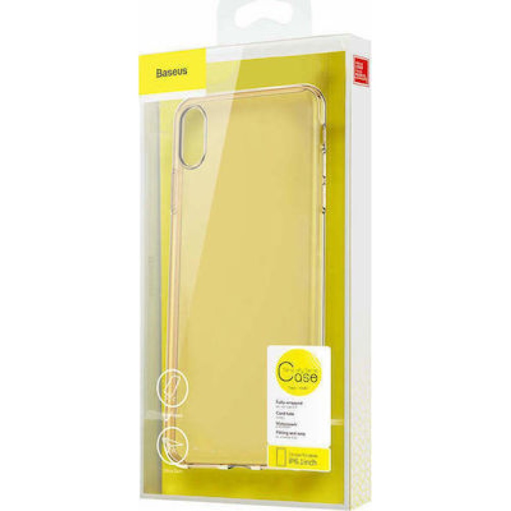 Baseus Simplicity Back Cover Σιλικόνης Χρυσό (iPhone XR)