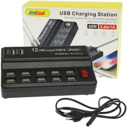 Andowl Usb Charging Station 60W Q-CD10P