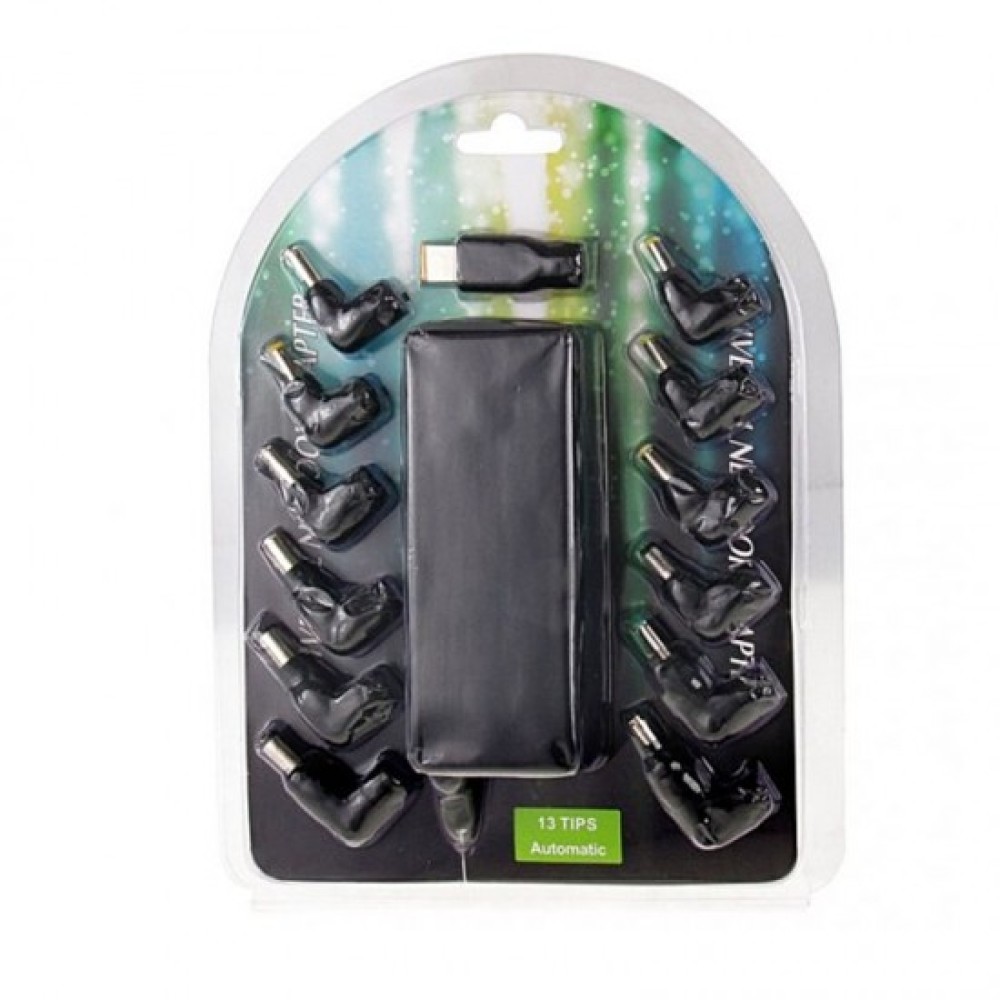 Universal Laptop Charger with 13 Tips 90W