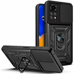 Tech-Protect Camshield Pro Back Cover Πλαστικό Ανθεκτική Μαύρο (Redmi Note 11 / 11S)