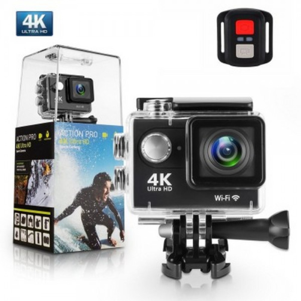 Action Pro 4K Ultra HD Sports Camera with Remote